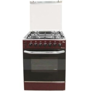 4 GAS 55X55 DARK RED COOKER - EB_303 EB/303