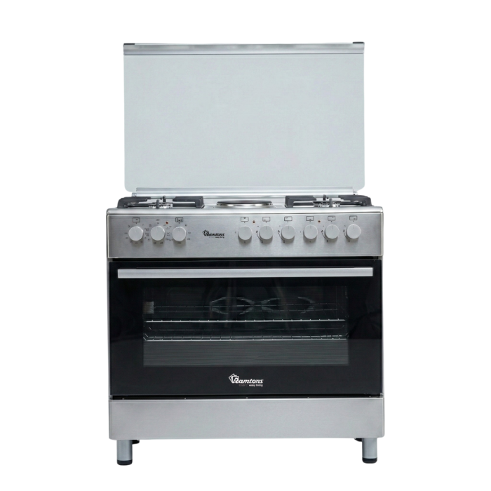 Ramtons 4G+2E 90cm x 60cm Half Inox Cooker