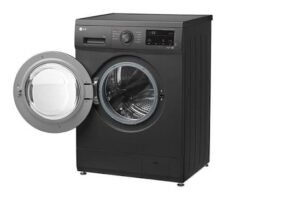 LG F4J3TYG6J 8Kg Front Load Washing Machine (Wash & Spin) – Dark Silver