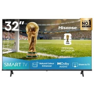 32 Hisense 32" HD Smart TV 32A4Q – VIDAA OS, Dolby Audio, Frameless